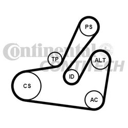 Contitech 6PK1795K2
