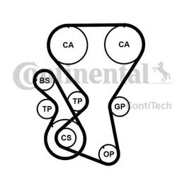 Фото Contitech CT1027K2PRO