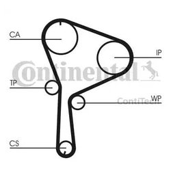 Contitech CT1064WP2