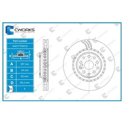 CWORKS G4611T50010