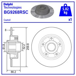 Delphi BG9268RSC