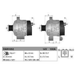 Фото Denso DAN1052