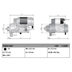 Denso DSN1487