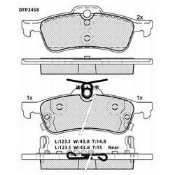 DOUBLE FORCE DFP3458