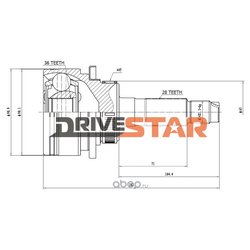 Drivestar OCJMA0013F