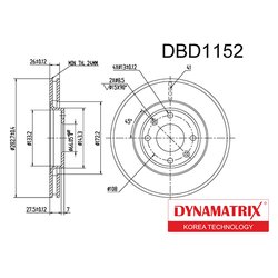 Dynamatrix-Korea DBD1152