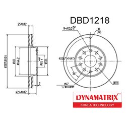 Dynamatrix-Korea DBD1218