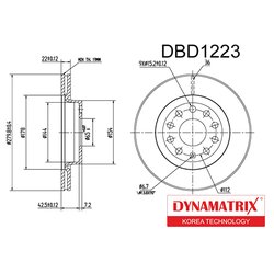 Dynamatrix-Korea DBD1223