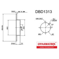 Dynamatrix-Korea DBD1313