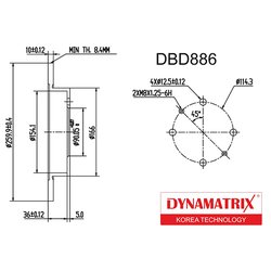 Dynamatrix-Korea DBD886