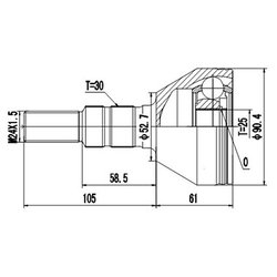 Dynamatrix-Korea DCV817007