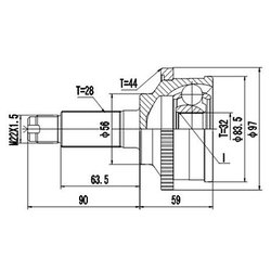 Dynamatrix-Korea DCV834117