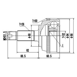 Dynamatrix-Korea DCV851001