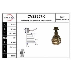 Eai CV22357K