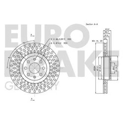 EUROBRAKE 5815202350