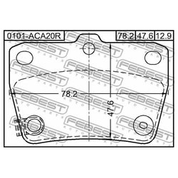 Фото Febest 0101-ACA20R