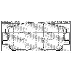 Febest 0101-ACU35F