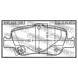 Febest 0101-ADE150R