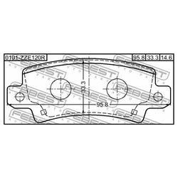 Febest 0101-ZZE120R