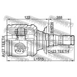 Febest 0111-ACA20RH