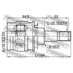 Febest 0111-ALA49R