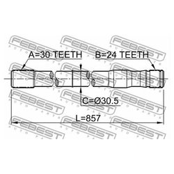 Фото Febest 0112-LC80LH