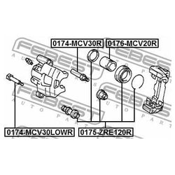 Фото Febest 0174-MCV30R