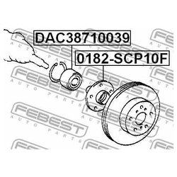 Фото Febest 0182-SCP10F