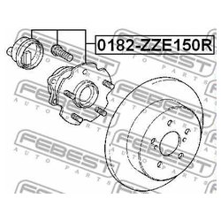 Фото Febest 0182-ZZE150R