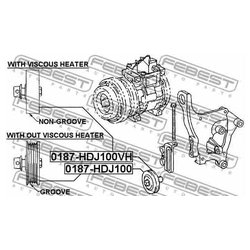 Febest 0187-HDJ100HV