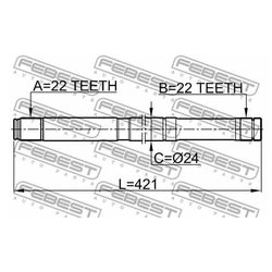 Febest 0212-B10MTLH