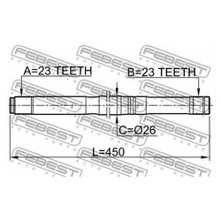 Febest 0212-QG16LH