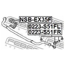 Фото Febest 0223-S51FR