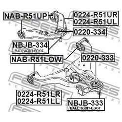 Febest 0224-R51LL