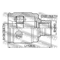 Febest 0311-CL20RH