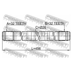 Febest 0312-RD1LH