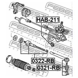 Фото Febest 0322-RB