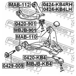 Фото Febest 0424-KB4LH