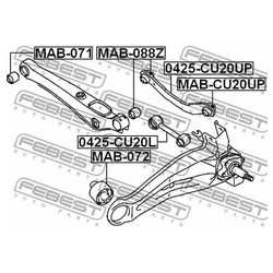 Febest 0425-CU20UP