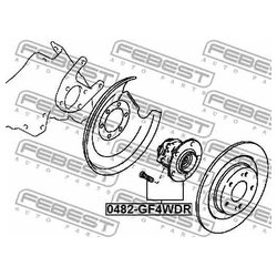 Febest 0482-GF4WDR