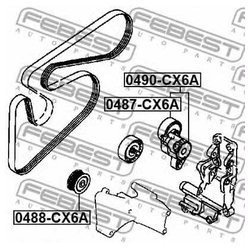 Febest 0490-CX6A