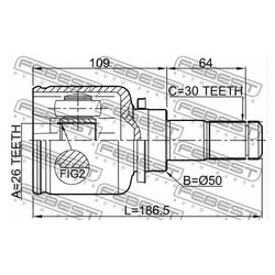 Febest 0511-BK23LH