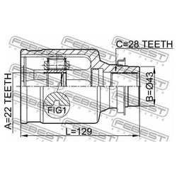 Febest 0511-M316MTRH