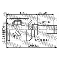 Febest 0511-MPVLH