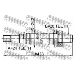 Febest 0512-M316MT