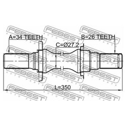 Febest 1012-V200ATRH