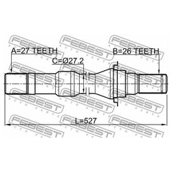 Фото Febest 1012-V250ATRH