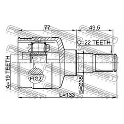 Febest 1111-MAT