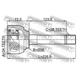 Фото Febest 1210-H1