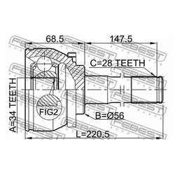 Фото Febest 1210-TER